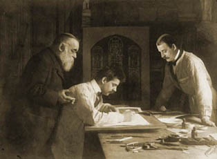 Alexander, Otto und Rudolf Linnemann